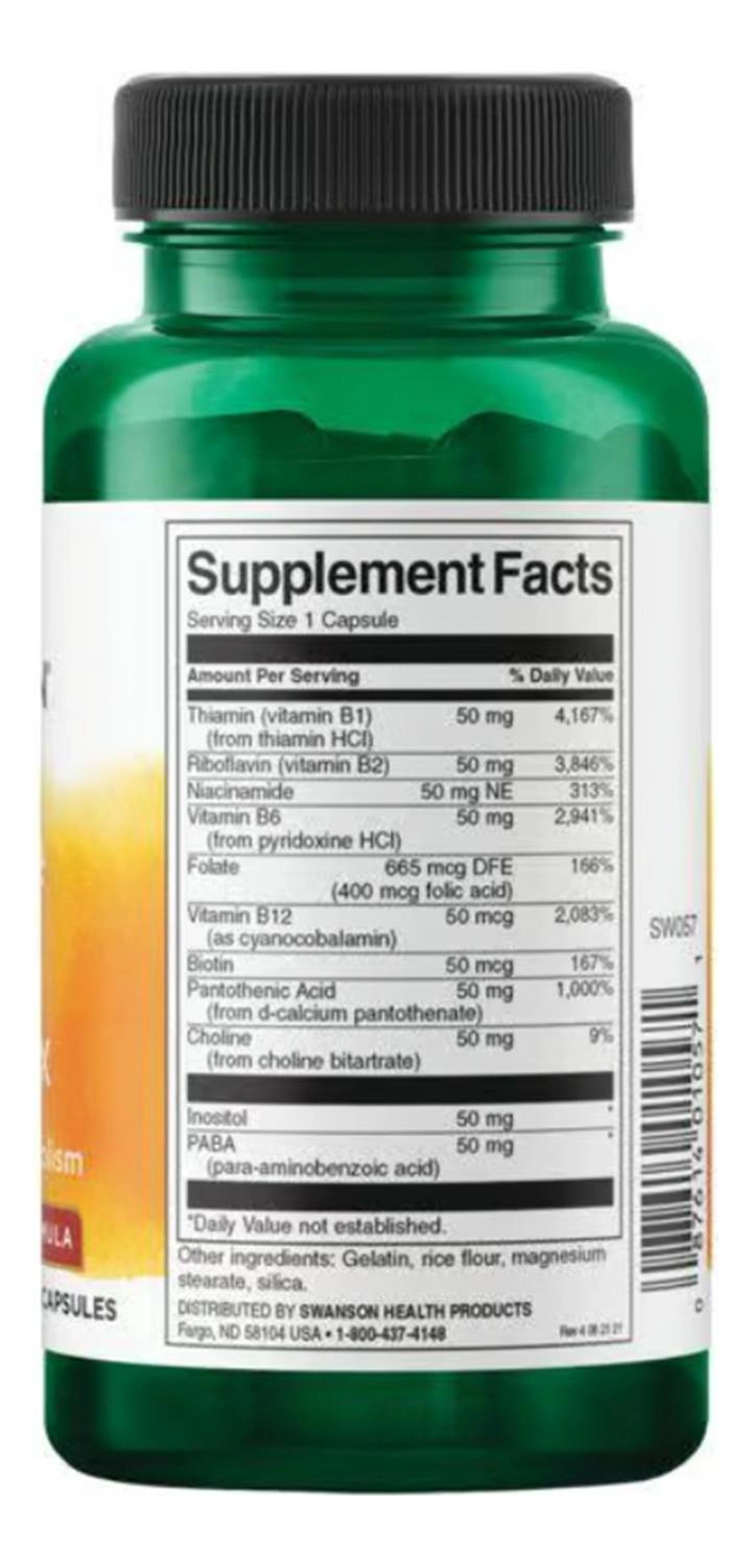 SW057 BALANCE B-50 COMPLEX 100 CAPS - 2