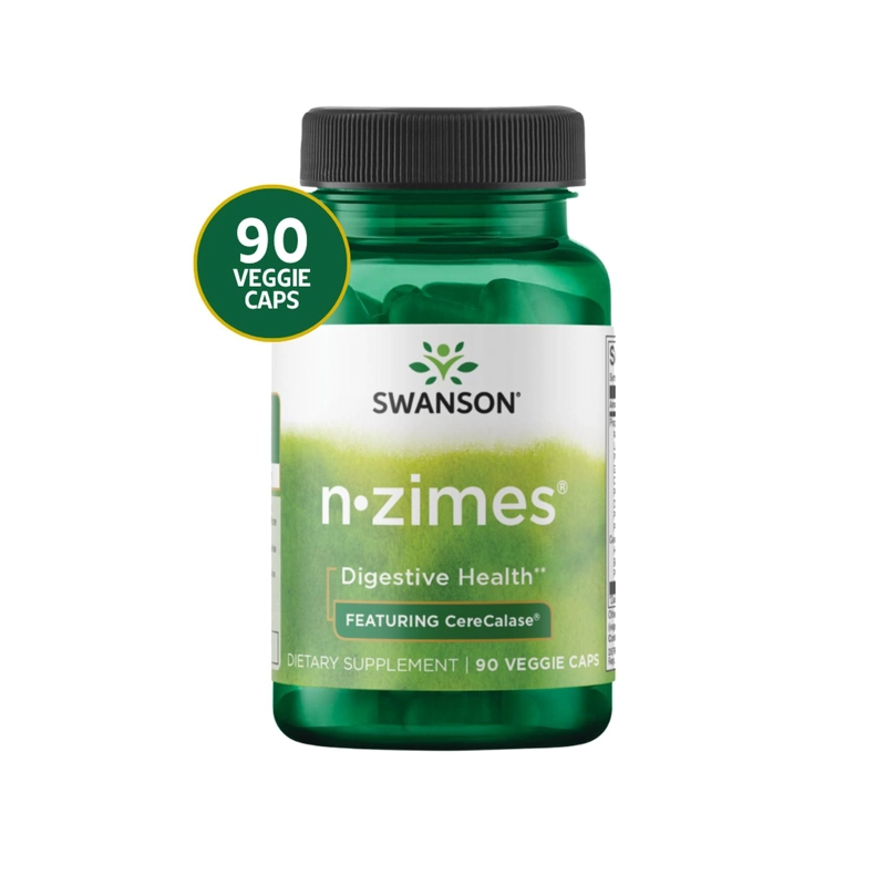 SUPLEMENTO DIETARIO SWANSON N-ZIMES DAIRY 90 VEGGIE CAPS SIN SABOR - - 2