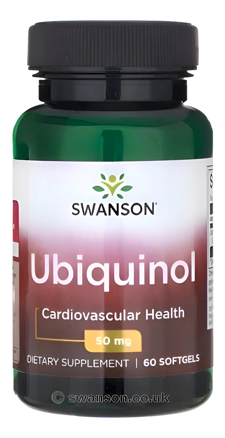 SWANSON UBIQUINOL 50MG 60 SOFTGELS - 1