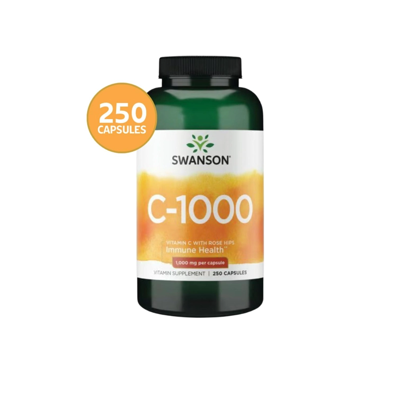 SW106 VITAMIN C WITH ROSE HIPS 1.000 MG 250 CAPS - 2