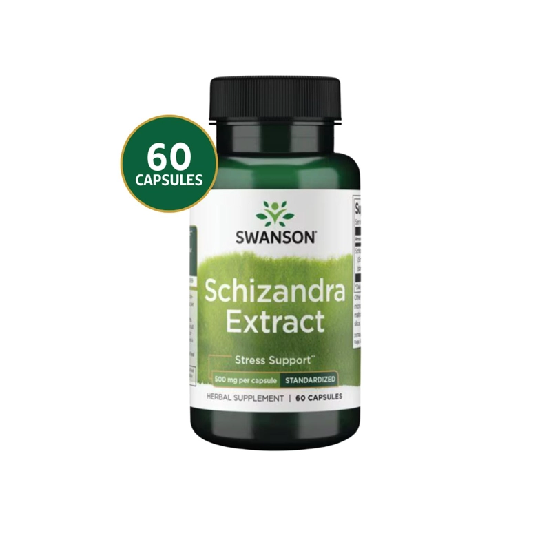 SWH151 SCHIZANDRA EXTRACT - STANDARDIZED 500 MG 60 CAPS - 2