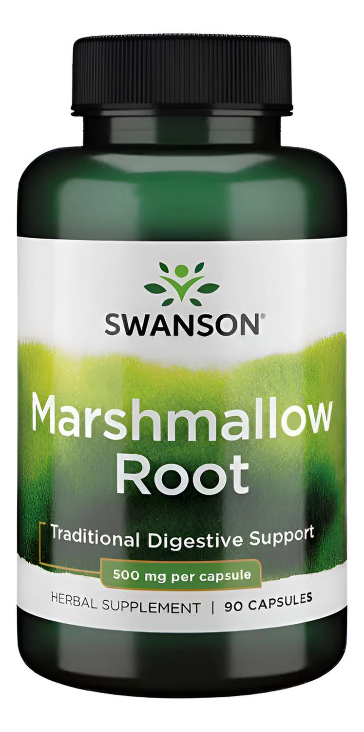 SWANSON MARSHMALLOW ROOT 500 MG 90 CAPS SWANSON MARSHMALLOW ROOT 500 MG 90 CAPS - 1