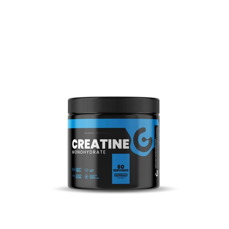 CREATINA 300 GR - 60 SERVICIOS GLOBAL NUTRITION - 1