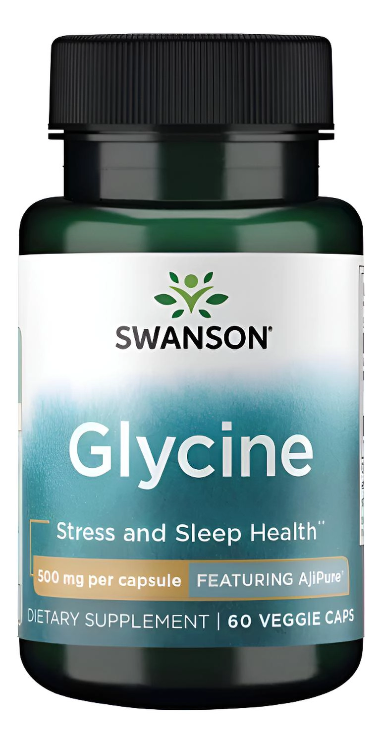 SWU509 GLYCINE - FEATURING AJIPURE 500 MG 60 VEG CAPS - 1