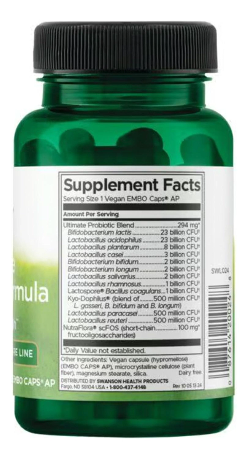 SWL024 LEE SIGNATURE LINE ULTIMATE PROBIOTIC FORMULA 66.5 BILLION CFU 30 VEG CAP - 4