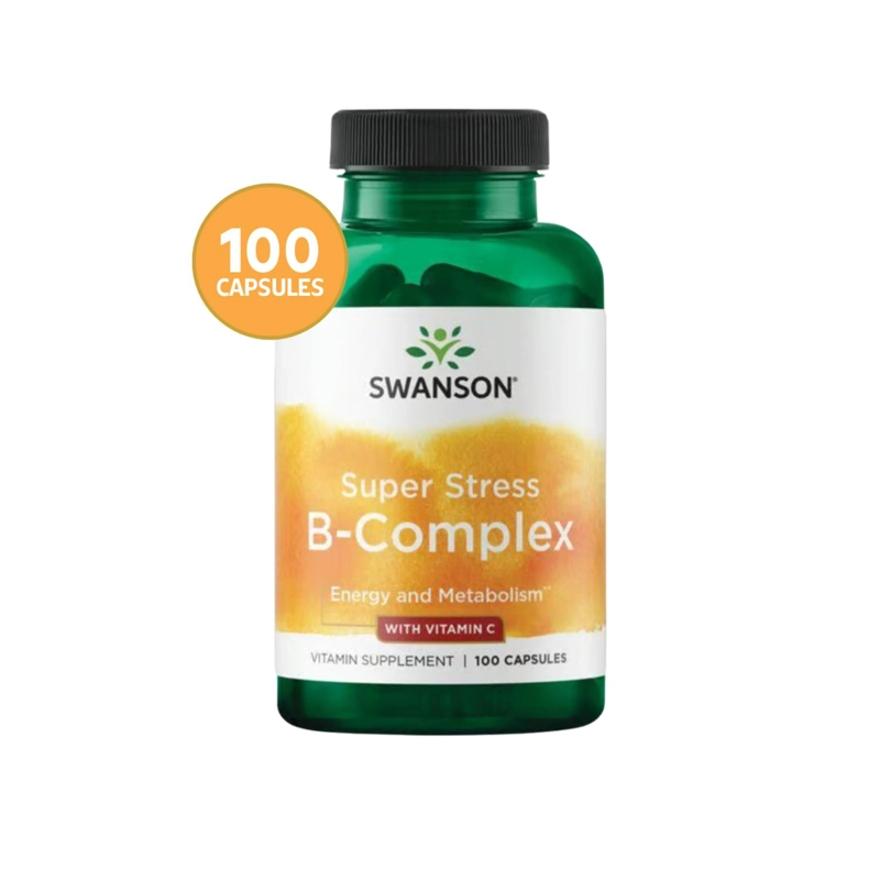 SW920 SUPER STRESS B COMPLEX W/C 100 CAPS - 1