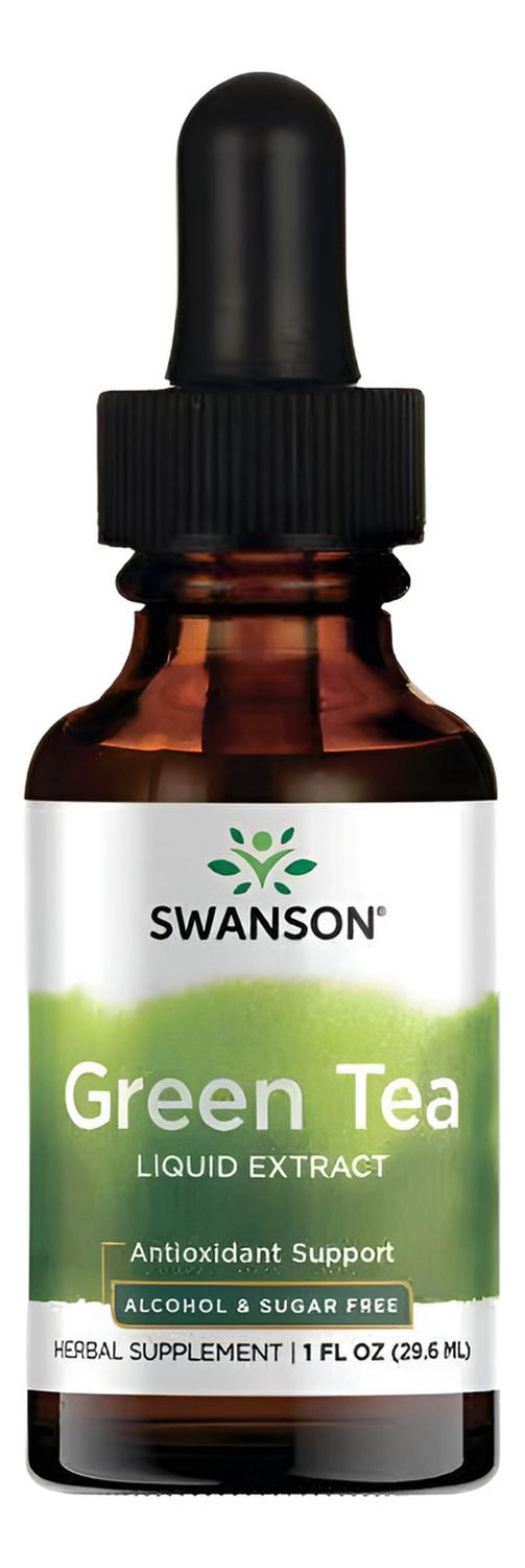 SWANSON GREEN TEA LIQUID EXTRACT 29.6ML SWANSON GREEN TEA LIQUID EXTRACT 29.6ML - 1