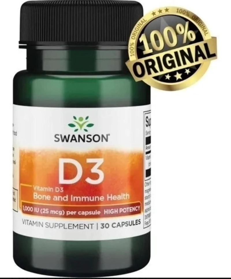 SW1241 VITAMIN D3 - HIGH POTENCY 1.000 IU (25 MCG) 30 CAPS - 1