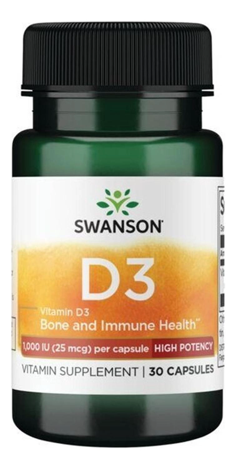 SW1241 VITAMIN D3 - HIGH POTENCY 1.000 IU (25 MCG) 30 CAPS - 3