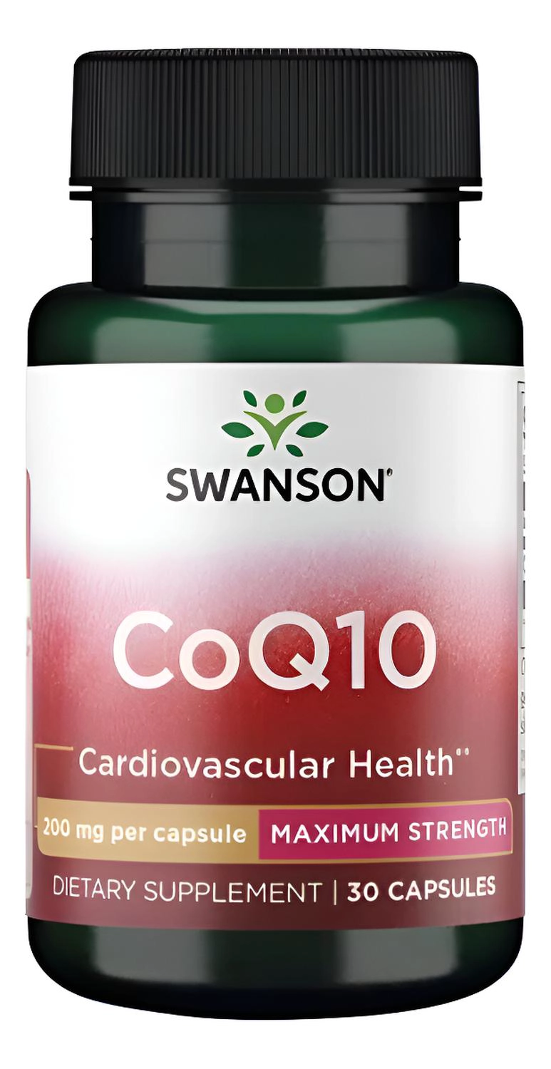 SWU034 COQ10 - MAXIMUM STRENGTH 200 MG 30 CAPS - 1