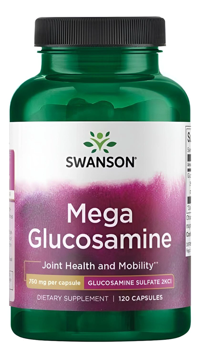 SW1698 MEGA GLUCOSAMINE 750 MG 120 CAPS - 1
