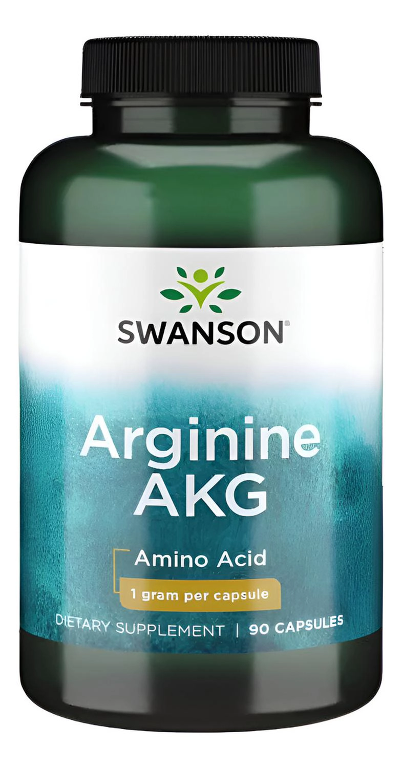 SWANSON ARGININE AKG 1 GR 90 CAPSULAS SWANSON ARGININE AKG 1 GR 90 CAPSULAS - 1