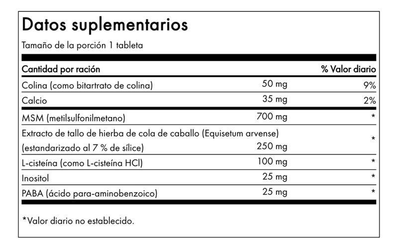 SW883 HAIR. SKIN & NAILS 60 TABS - 2