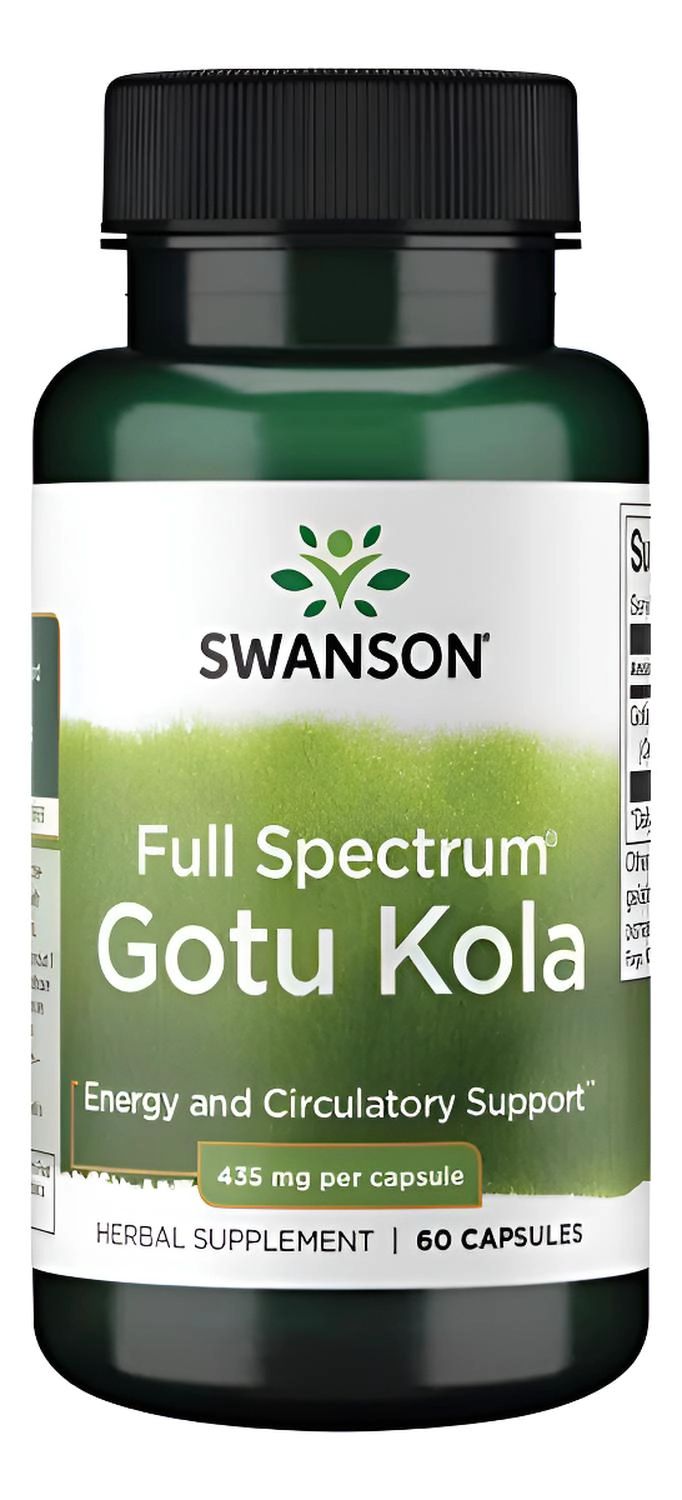 SW1332 FULL SPECTRUM GOTU KOLA 435 MG 60 CAPS - 1