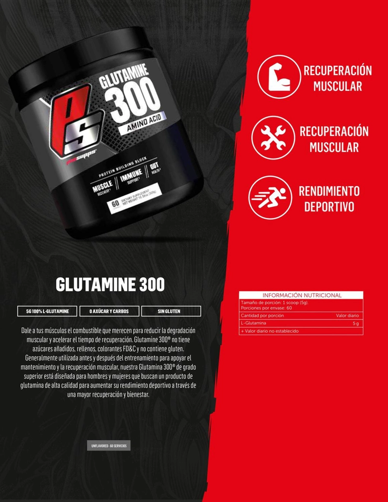 PS GLUTAMINE 300 - 2