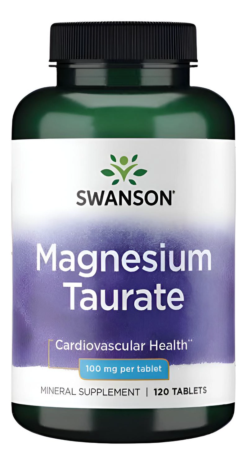 SWANSON MAGNESIUM TAURATE 100 MG 120 TABLETAS SWANSON MAGNESIUM TAURATE 100 MG 120 TABLETAS - 1