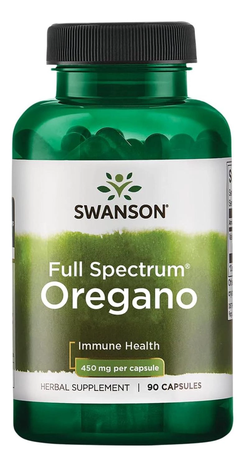 SWANSON FULL SPECTRUM OREGANO 450MG 90 CAPS - 3