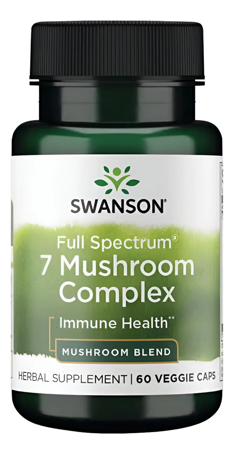 SW1524 FULL SPECTRUM 7 MUSHROOM COMPLEX 60 VEG CAPS - 1