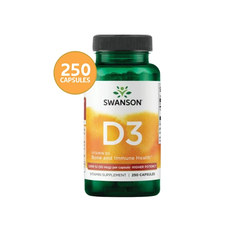 SW1210 VIT D3 HIGHER PT 2,000IU (50MCG)250C - 1