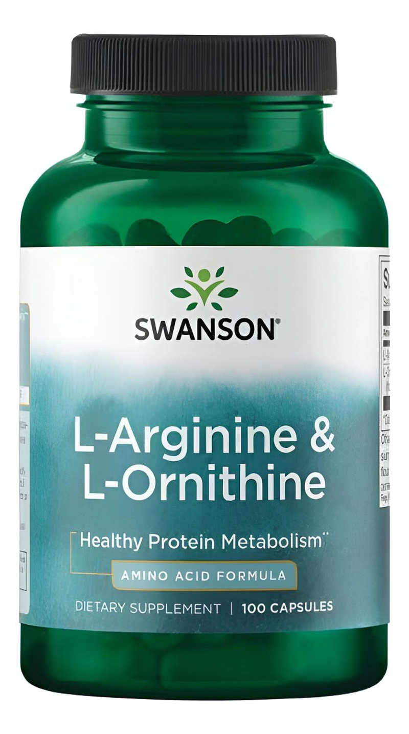 SW866 L-ARGININE & L-ORNITHINE 100 CAPS - 1