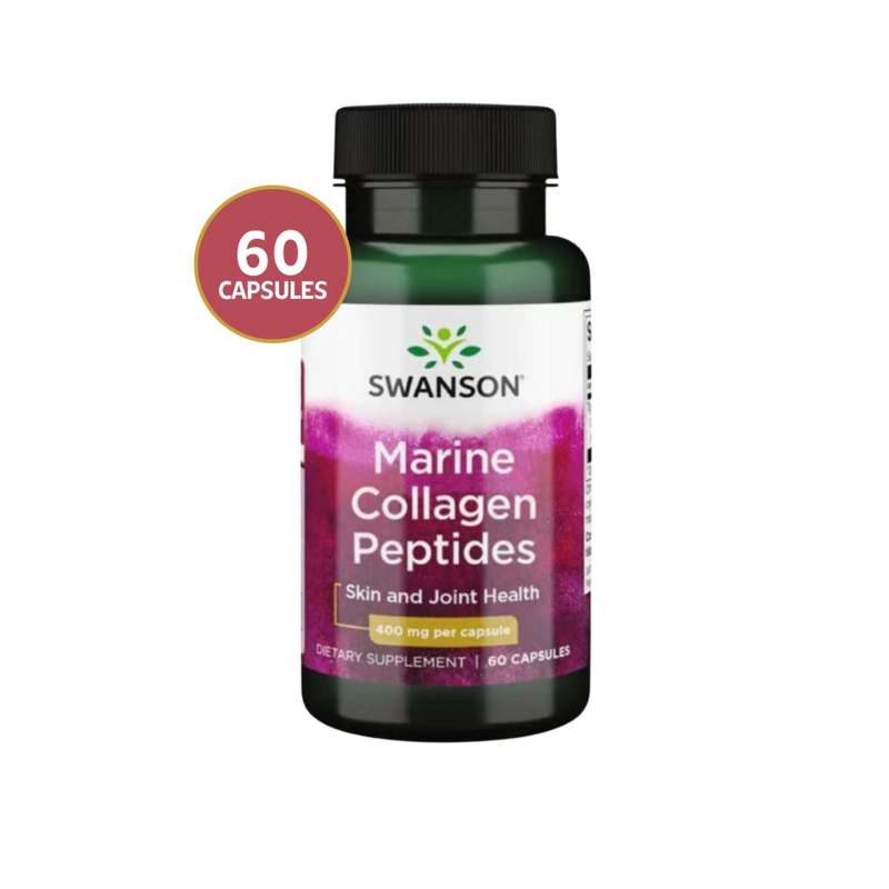 SWU1034 TYPE I HYDROLYZED MARINE COLLAGEN 400 MG 60 CAPS - 1