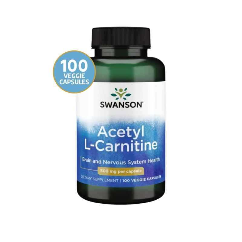 SWANSON ACETYL L-CARNITINE 500 MG 100 VEG CAPS SWANSON ACETYL L-CARNITINE 500 MG 100 VEG CAPS - 1