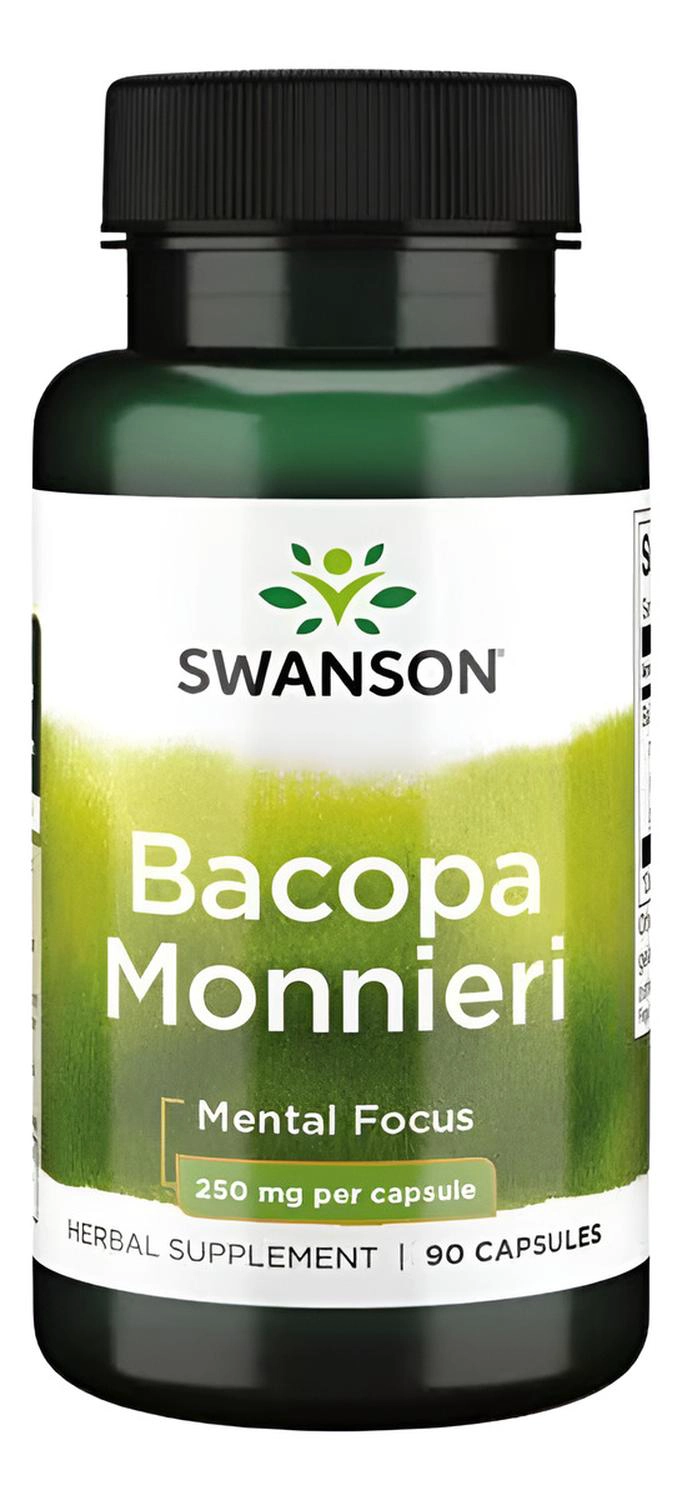 SWANSON BACOPA MONNIERI 250MG 90 CAPS SWANSON BACOPA MONNIERI 250MG 90 CAPS - 1