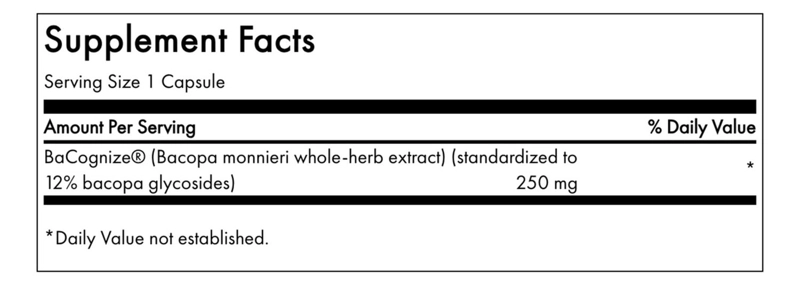 SWANSON BACOPA MONNIERI 250MG 90 CAPS SWANSON BACOPA MONNIERI 250MG 90 CAPS - 3