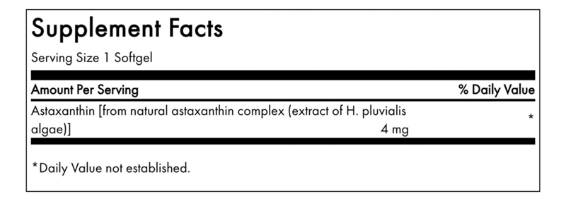 SWANSON ULTRA ASTAXANTINA 4MG - 60 SOFTGELS SWANSON ULTRA ASTAXANTINA 4MG - 60 SOFTGELS - 3