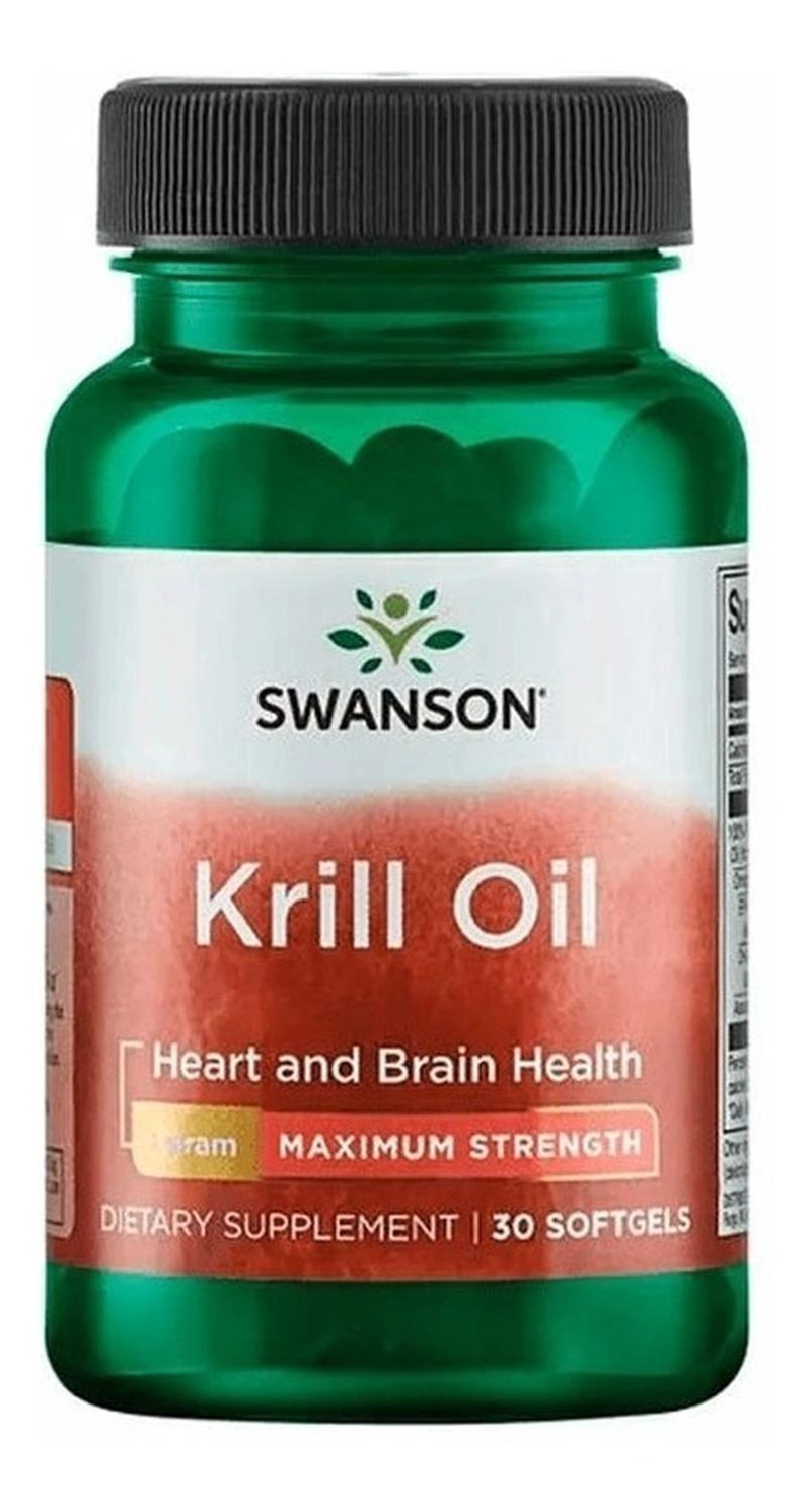 SWE065 KRILL OIL - MAXIMUM STRENGTH 1 G 30 SGEL - 1