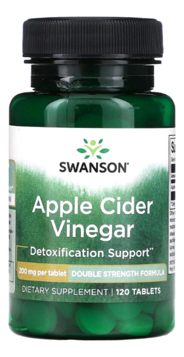 SWD036 DIET APPLE CIDER VINEGAR 200 MG 120 TAB - 2