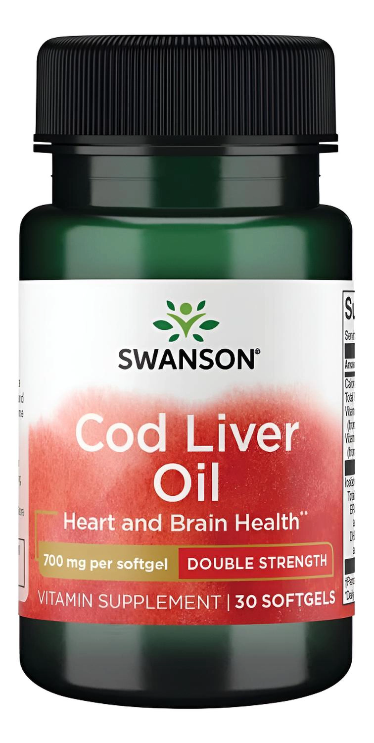 SW1762 COD LIVER OIL DBL-STRENGTH 30 SG - 1