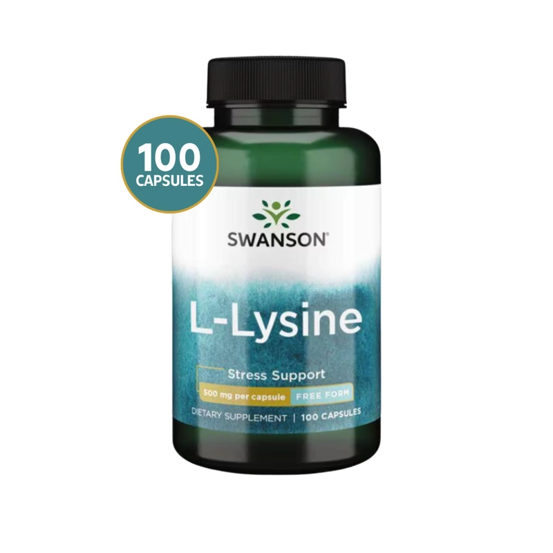 SW268 L-LYSINE - FREE FORM 500 MG 100 CAPS - 1