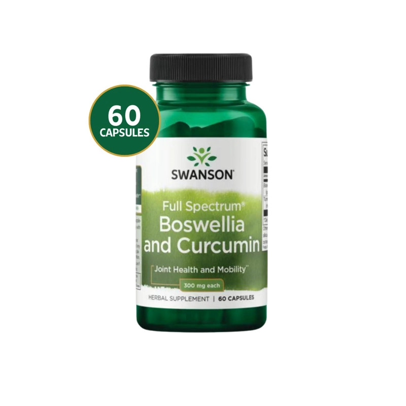 SW1320 FULL SPEC BOSWELLIA & CURCUMIN 60CAP - 1