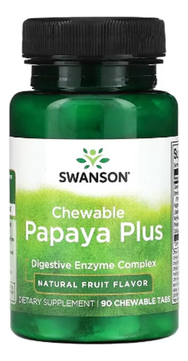 SW1715 CHEWABLE PAPAYA PLUS 90 CHWBL TABS - 1