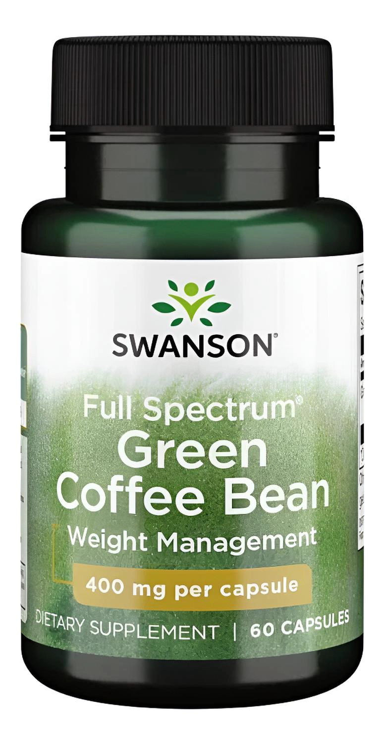 SW1522 FULL SPECTRUM GREEN COFFEE BEAN 400 MG 60 CAPS - 1