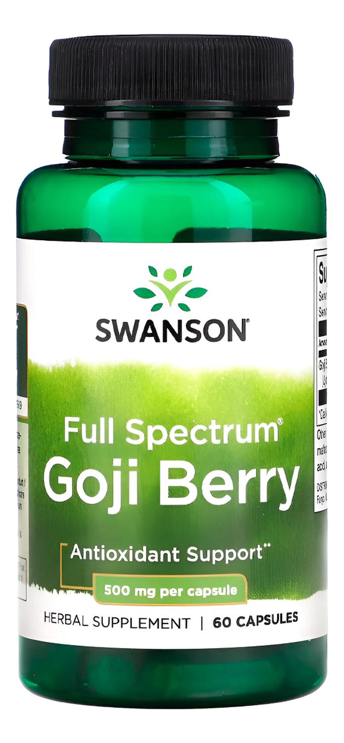 SW1115 FULL SPEC GOJI BERRY 500MG 60 CAPS - 1