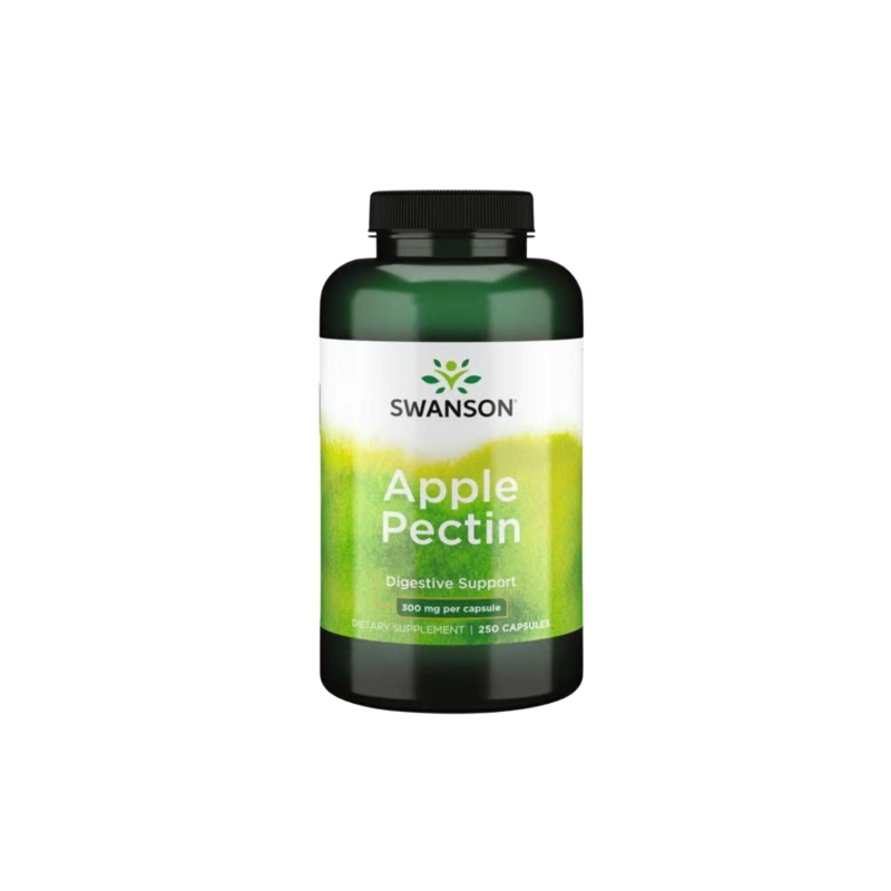 SWANSON PREBIOTIC APPLE PECTIN DIGESTIVE SUPPORT 300MG 250 CAPSULAS - 1