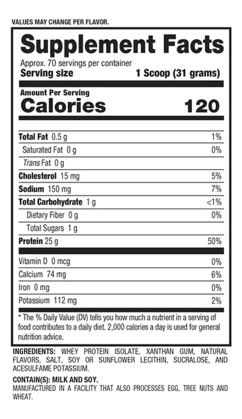 BPI ISO HD 5LBS - 70 SERV COOKIES AND CREAM COOKIES AND CREAM - 3
