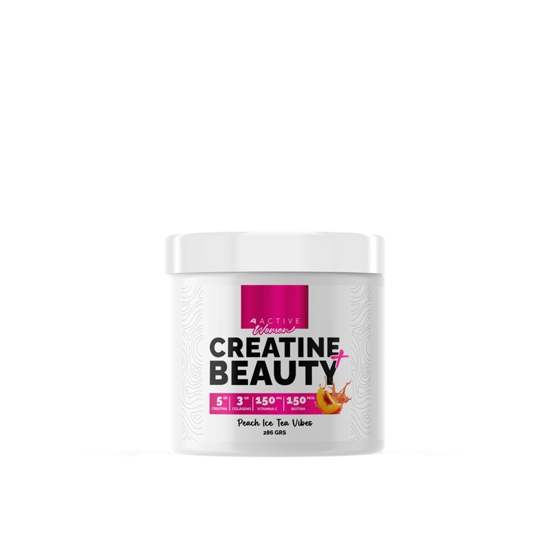 4ACTIVE CREATINE BEAUTY + WOMEN 282 GRS BLUE BERRY VIBES - 1