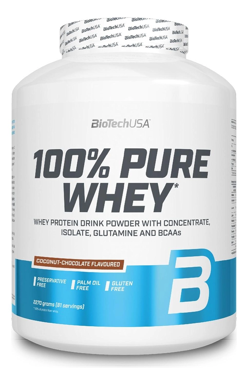 BIO 100 PURE WHEY 2270G BANANA CHOCOLATE - 1