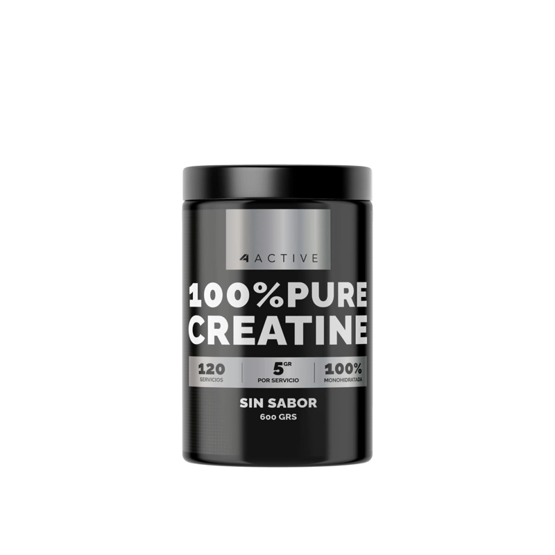 4ACTIVE 100% PURE CREATINE MONOHYDRATE - 600 GRS - 1