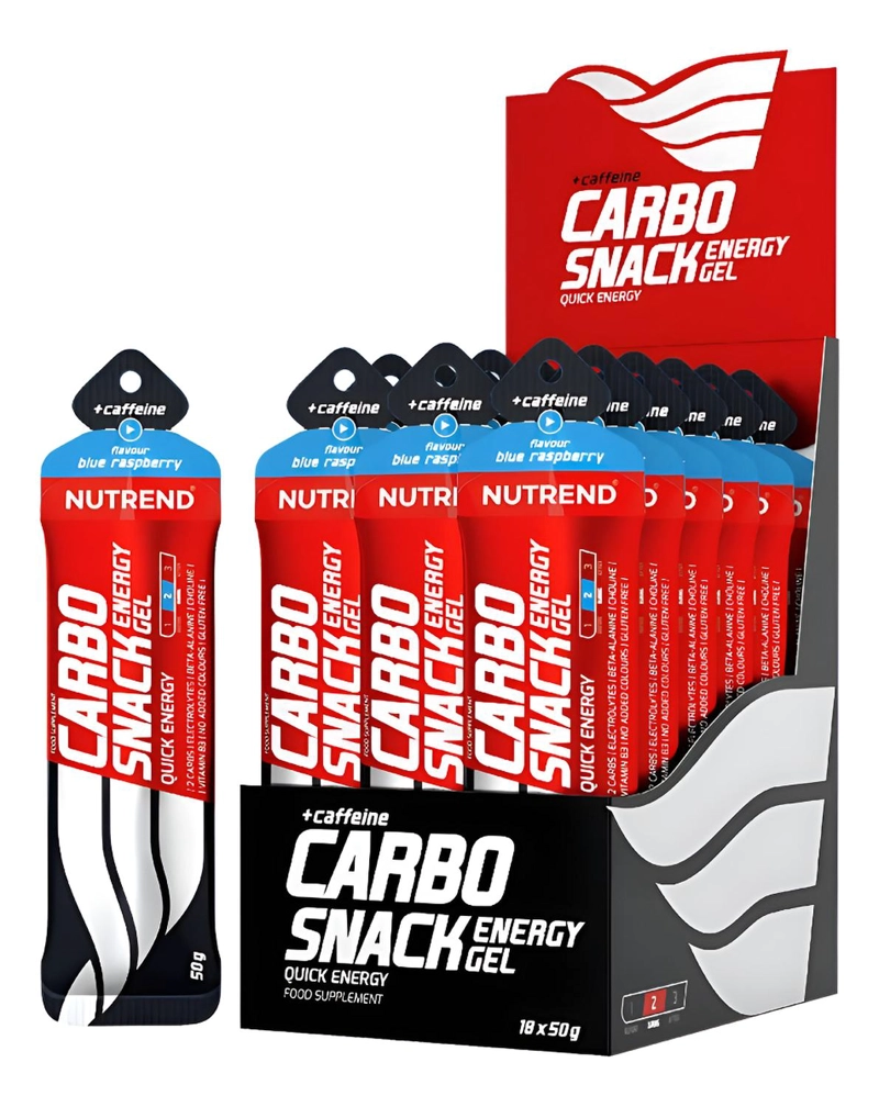 CARBOSNACK GEL ENERGY SACHET CON CAFEINA (CAJA 18 UNIDADES) BLUEBERRY BLUEBERRY - 1