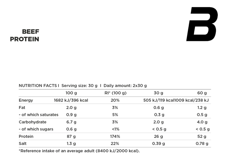 BIO BEEF PROTEIN 1816G - 60 SERV CHOCOLATE COCO CHOCOLATE COCO - 3