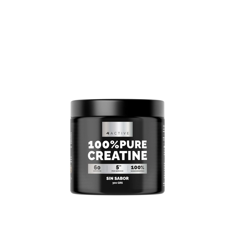4ACTIVE 100% PURE CREATINE MONOHYDRATE - 300 GRS - 1