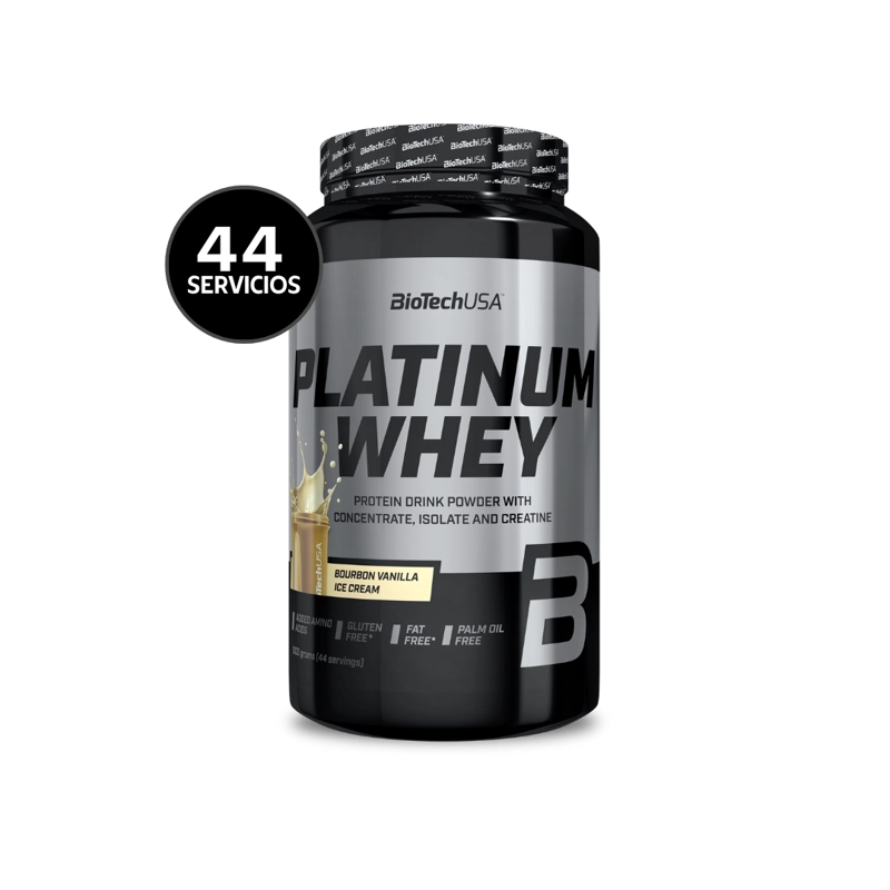 BIOTECHUSA PLATINUM WHEY 1000 G | PROTEINA DE SUERO · APOYO A LA RECUPERACION MUSCULAR - 1