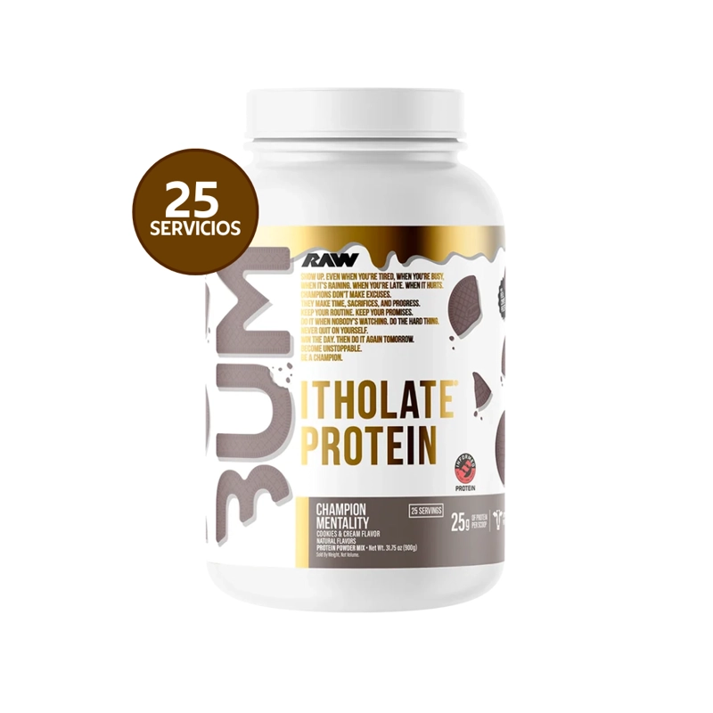 RAW NUTRITION CBUM ITHOLATE PROTEIN 2 LB | 25 SERVICIOS · WHEY ISOLATE · ALTA PUREZA Y ABSORCION - 1