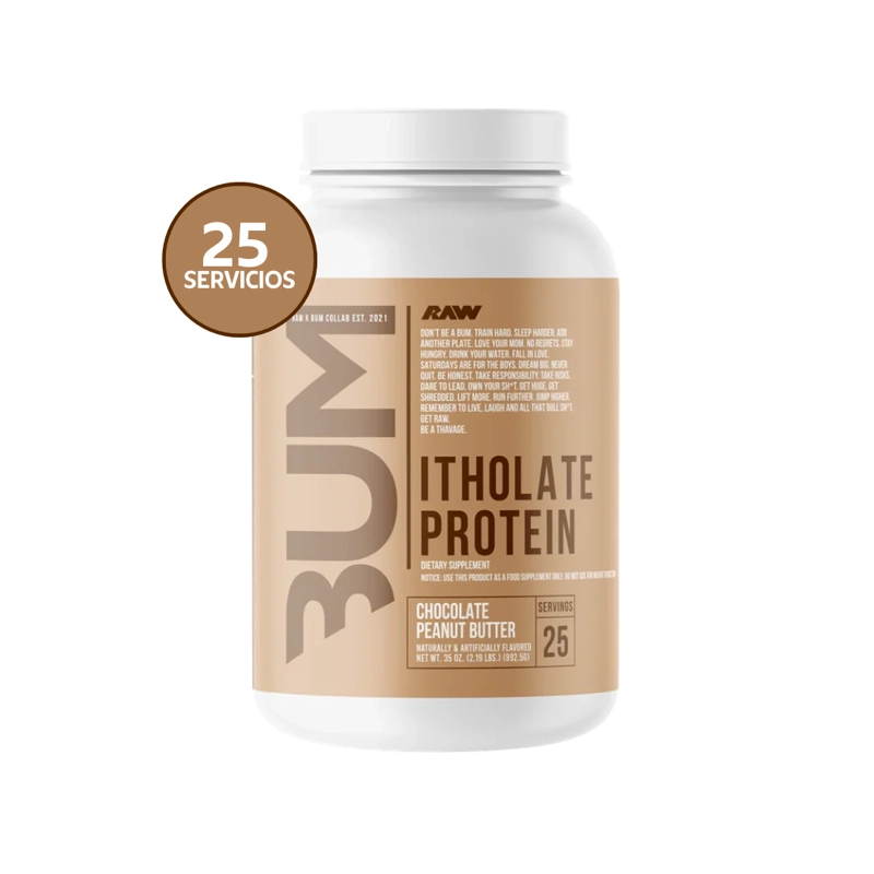RAW NUTRITION CBUM ITHOLATE PROTEIN 2 LB | 25 SERVICIOS · WHEY ISOLATE · ALTA PUREZA Y ABSORCION - 2
