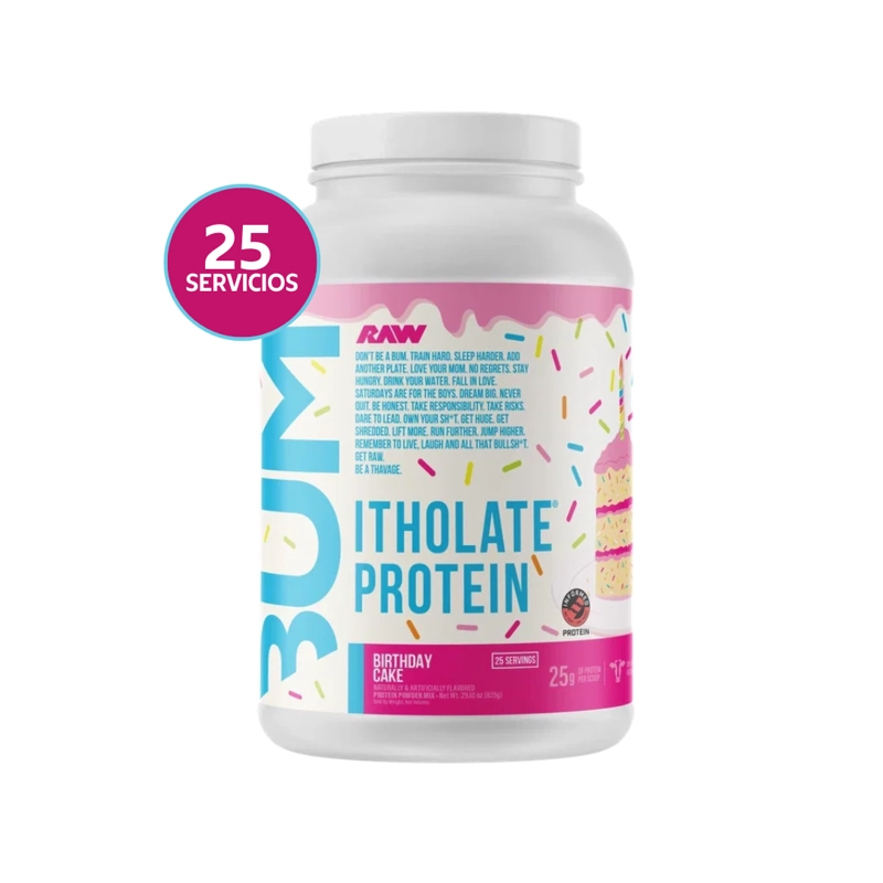 RAW NUTRITION CBUM ITHOLATE PROTEIN 2 LB | 25 SERVICIOS · WHEY ISOLATE · ALTA PUREZA Y ABSORCION - 5