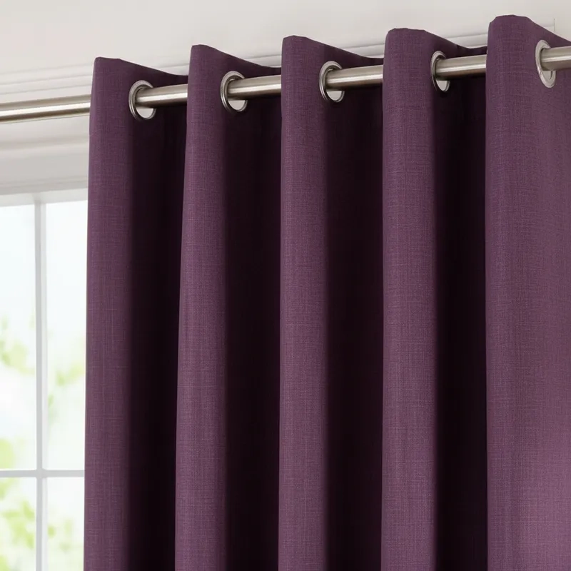 CORTINA 100% BLACKOUT NEGRO ENGOMADO 140X220 DE 2 PAÑOS MP - 2